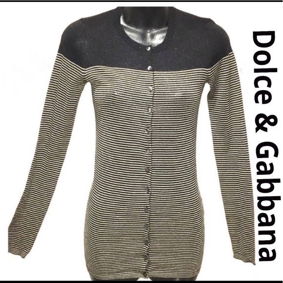 🔵DOLCE & GABBANA silk cardigan